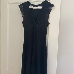 Black stretch dress